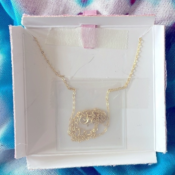 Brand New Isabella M. Sterling Silver Cubic Zirconia Butterfly Necklace - Picture 5 of 6